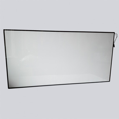 PANEL MENU SLIM BOX COLGANTE CON BRAZO TELESCOPICO (600X1200) COLOR NEGRO