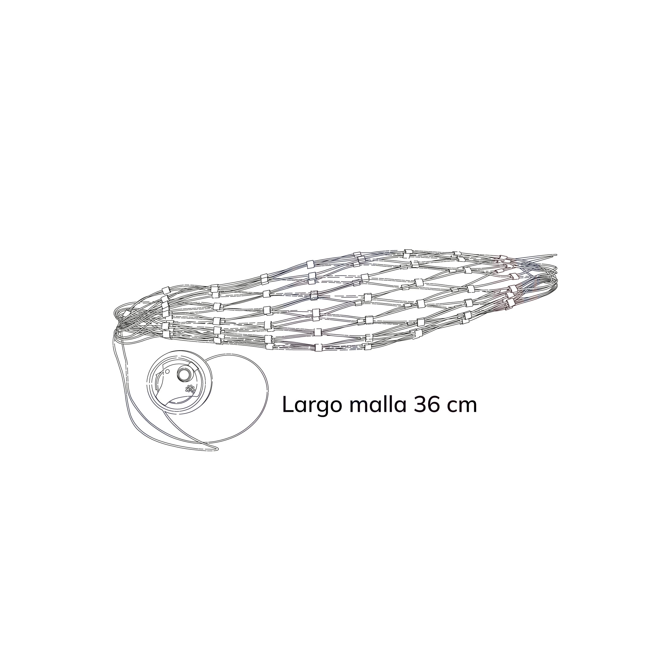 ALARMA SPIDER CON MALLA